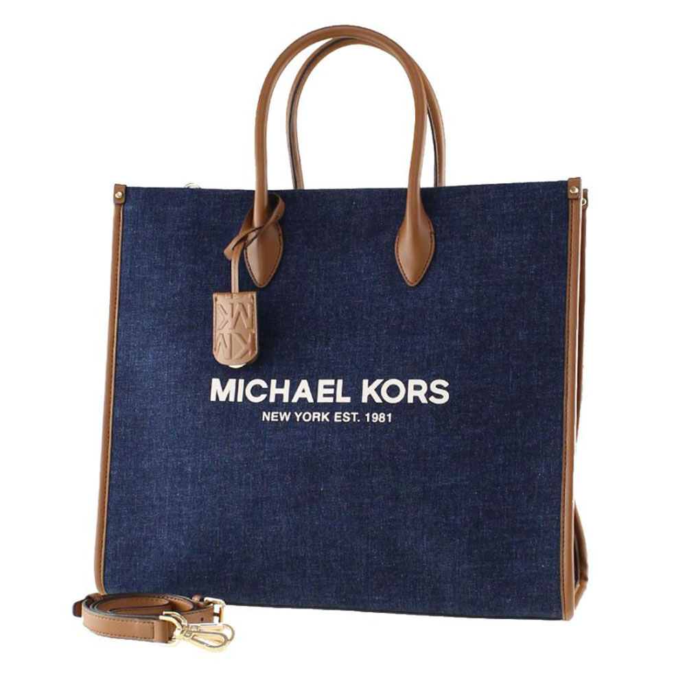 新品☆MICHAEL KORS デニム ショルダーバッグ 折り財布-