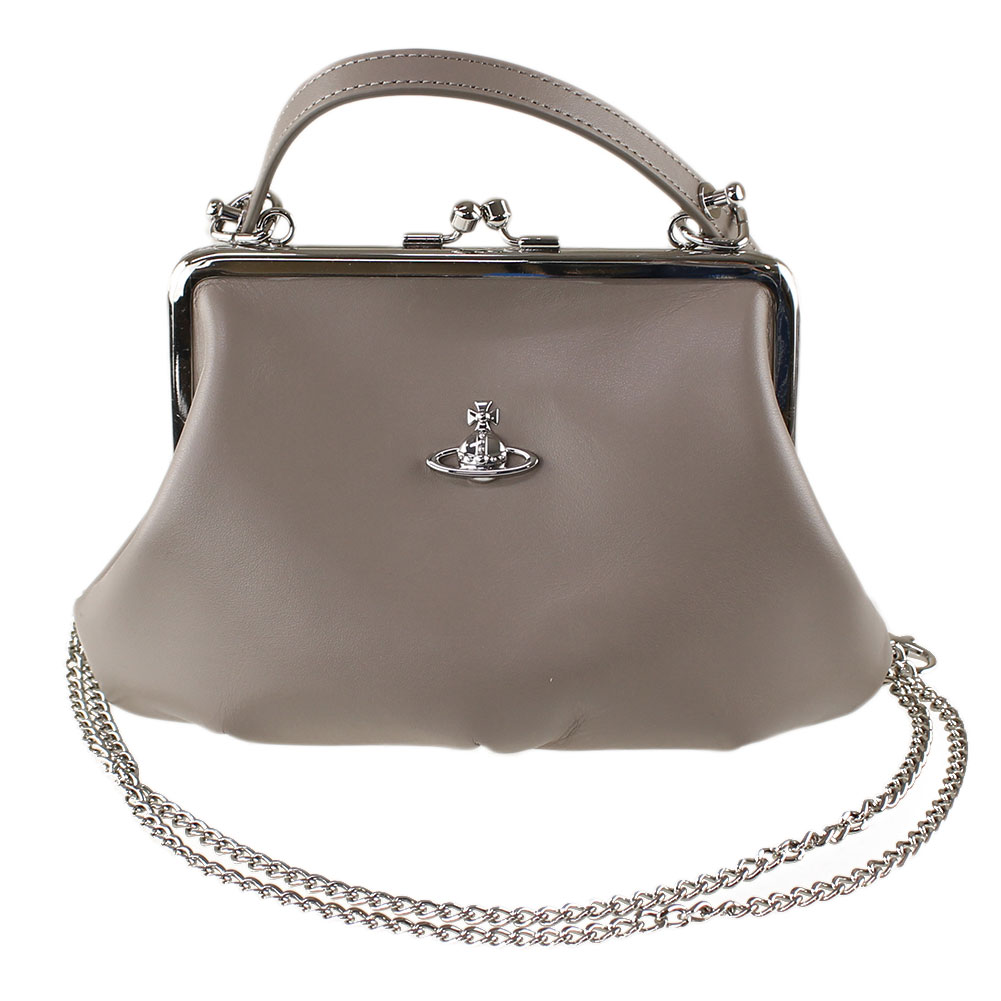 ヴィヴィアン 胴ウッド 肩カバン ポシェット 手提バッグ Vivienne Westwood 5052 P401 薄墨色系列 斜掛け クロースボディ バッグ バッグ レディース ヴィヴィアン ウエストウッド ショルダー ポシェット 返品適当 Vivienne Westwood ショルダーバッグ Ficap Fr