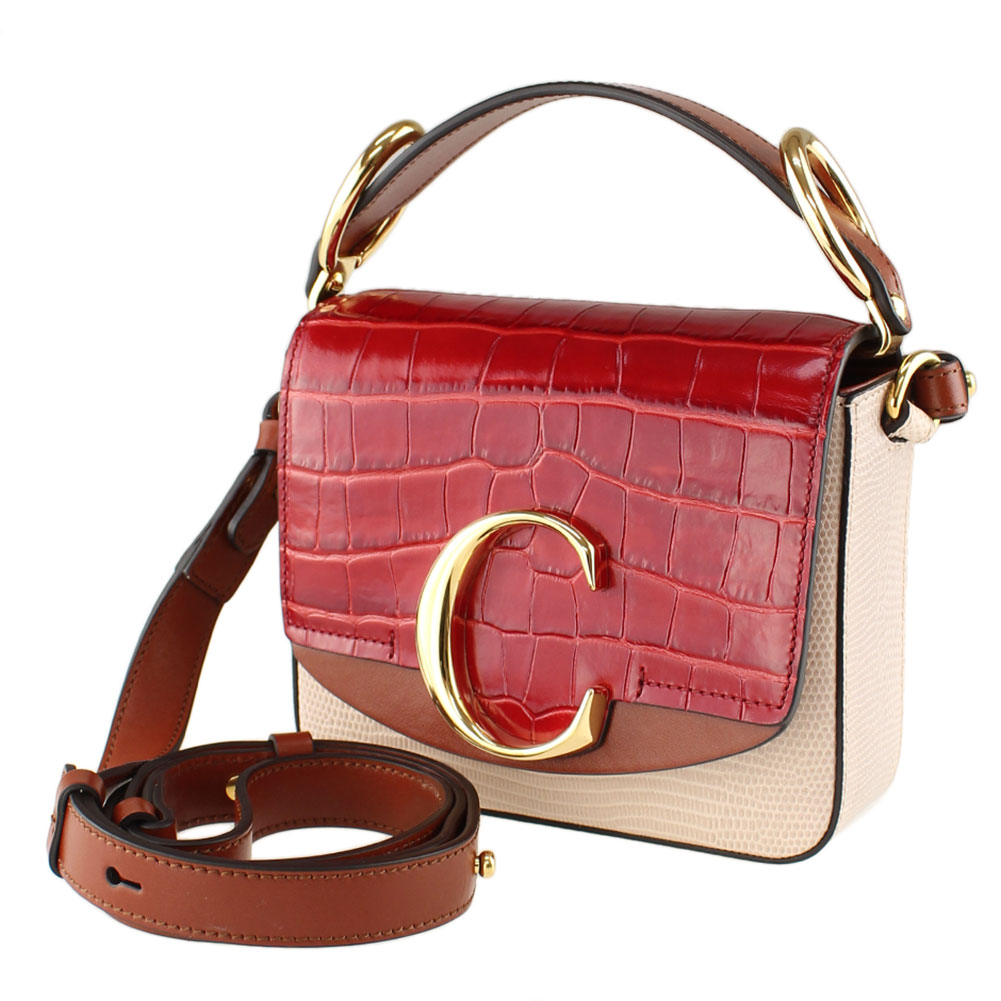 【即購入OK❣️】クロエ　ショルダーバッグ　赤 楽天市場】chloe(クロエ) サム ロングショルダーバッグ 斜め掛け 赤