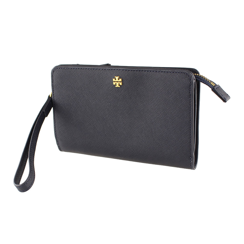 Tory Burch ネイビー ポーチ TORY BURCH 「TORY BURCH」 ポーチ - ネイビー レディース