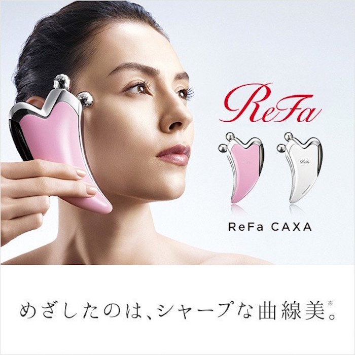 楽天市場 Refa Caxa リファ カッサ プレート ピンク ホワイト リファ 美顔ローラー 美容ローラー フェイスライン リリースリフト Mtg かっさ Axiarq アクシアーク