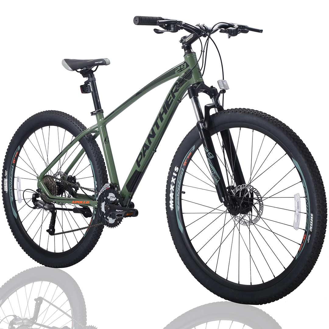 楽天市場】PANTHER(パンサー) マウンテンバイク MTB 29inch×2.2 MAXXISタイヤ シマノ 27段変速 Shimano  ALTUSシリーズ 超軽量異型アルミフレーム フレーム高さ440mm 適応身長165cm以上前後クイックリリース搭載ライザーバー初心者パフォーマンス入門モデル  : パンサーバイク