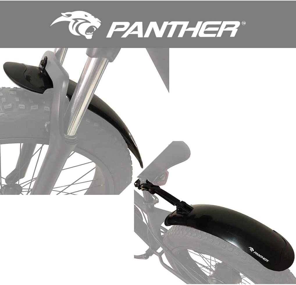 楽天市場 Panther パンサー ファットバイク ビーチクルーザー自転車用泥除け フェンダー 26インチ対応 前後セット 角度調整 簡単取り付け ワンタッチ着脱 軽量500g ミラクルライフ