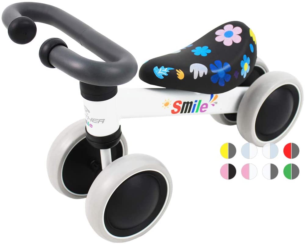 Panther Smile パンサー スマイル 軽量バランスバイク ランニングバイク トレーニングバイク 前後4輪 1歳から3歳まで対象 こども用 幼児用 男女共通 ペダルなし 乗用玩具 キッズバイク ベビーバイク チャレンジバイク 1年間メーカー保証 Crunchusers Com