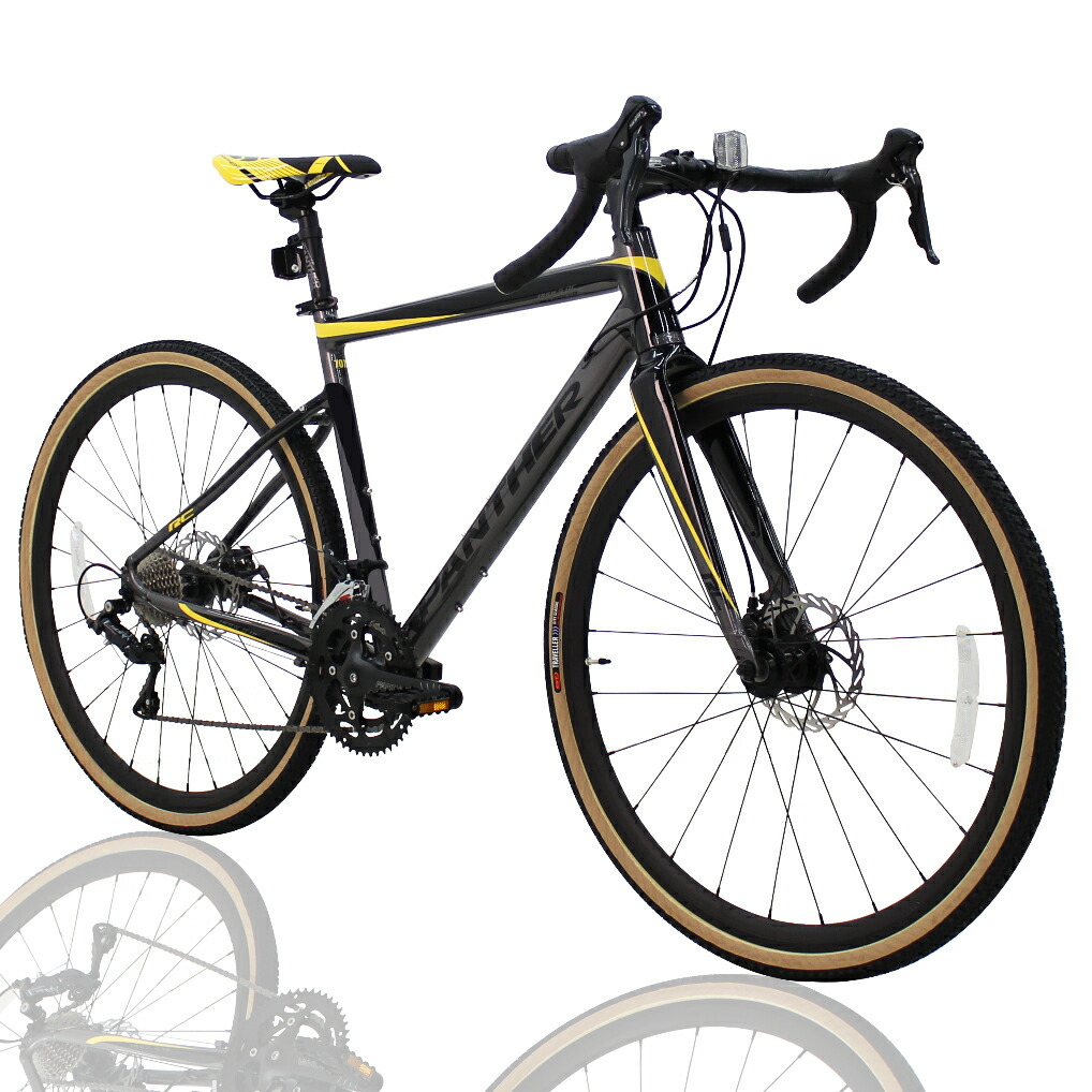 26588円 【オープニング PANTHER パンサー シクロクロスバイク HADES シリーズ SHIMANO14段変速STIデュアルコントロールレバー 超軽量異型オールアルミフレーム 700×38Cタイヤ