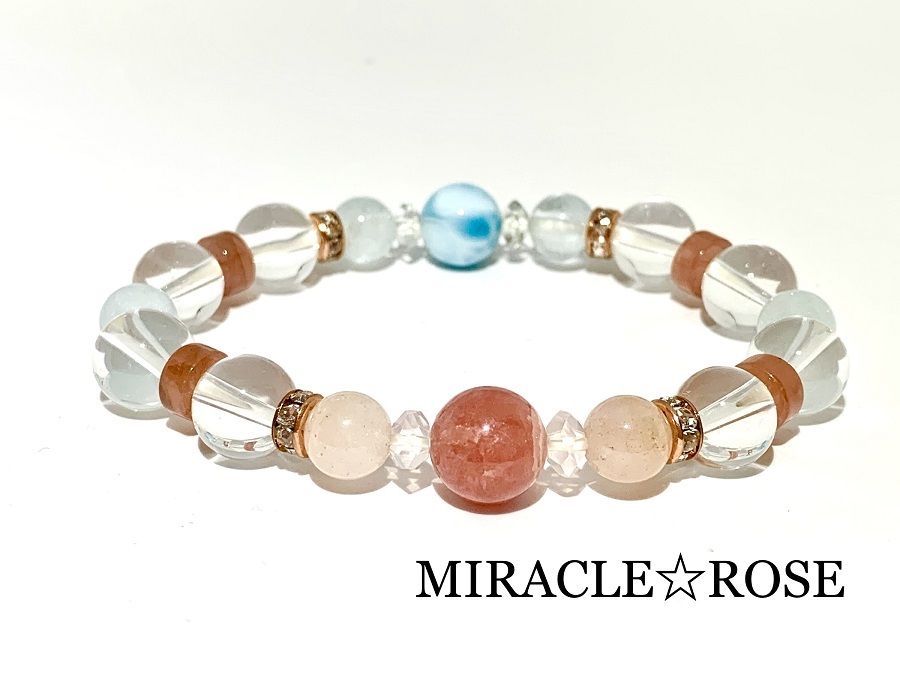 楽天市場】ソウルメイトを引き寄せる 天然石ブレスレット 内周約16