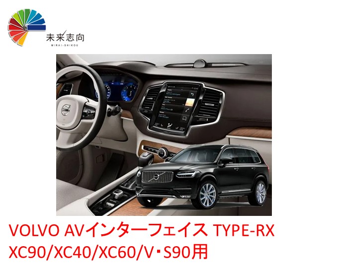 VOLVO TYPE-RX AVインターフェース XC90/XC40/XC60/V・S90用