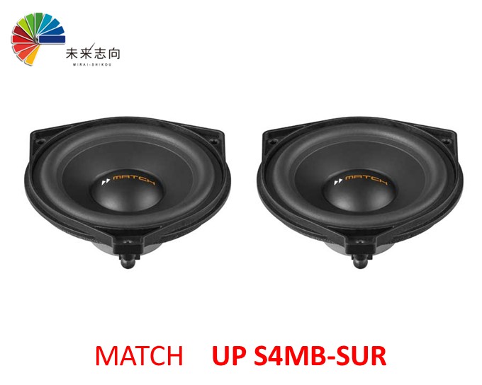 10cmフルレンジトレードインスピーカー MATCH UP S4MB-SUR