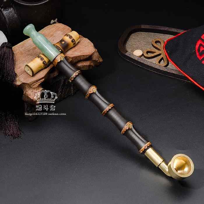 キセル 喫煙パイプ 喫煙具 タバコ フィルター ロング 雑貨 ポット 小物 装飾品 アンティーク 昔 道具 レトロ コレクション