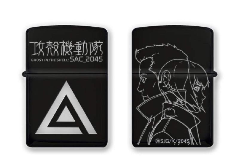 攻殻機動隊 SAC_2045 Zippo A柄 9課 マットブラック 中画像