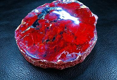 【新品】 天然石（原石） 天然化石珪化木両面研磨10000分の1三畳紀 標本 鉱物原石銘石インテリアオブジェ★超巨大576g★140mm D634 ｜ディ・ヴィルト・ブリッジ