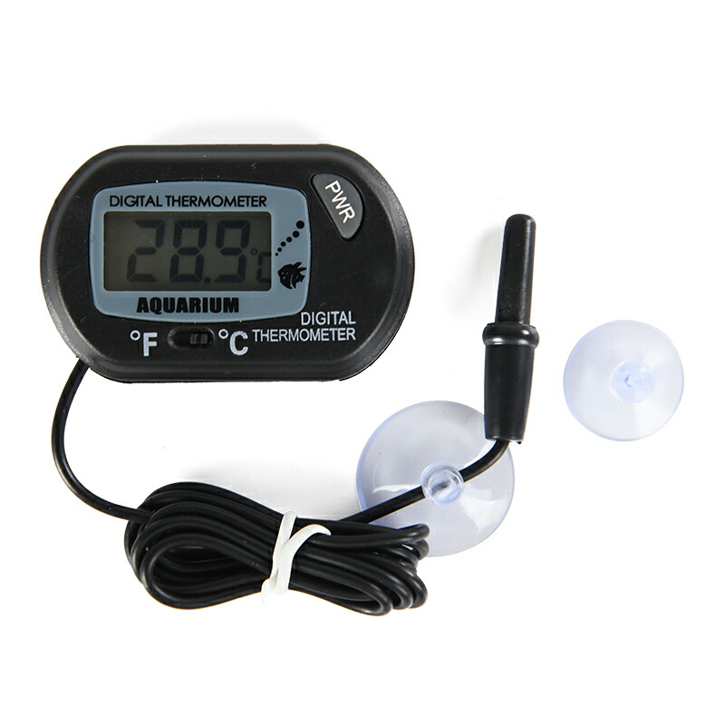 楽天市場】『水温系/温度計』デジタル式 熱帯魚 ミルク 冷蔵庫 室内