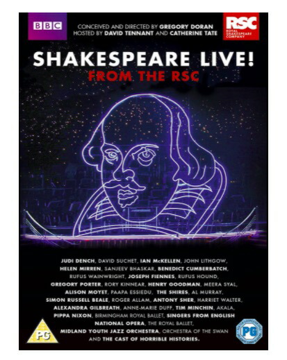 【楽天市場】Shakespeare Live! BBC&RSC シェイクスピア・ライブ ※英語のみ 輸入版 [DVD] [PAL] 再生環境を ...