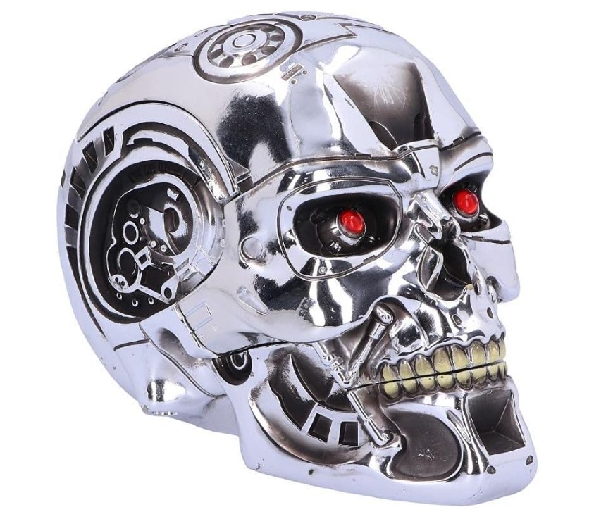 NEMESIS NOW TERMINATOR 2 T-800 ターミネーター2 ヘッド収納ボックス18CM 輸入品【新品】画像