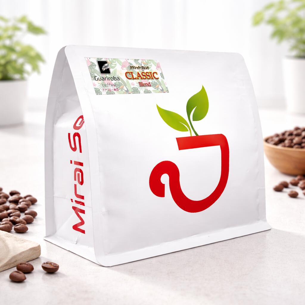 コーヒー豆 中煎 100g / 500g / 2kg 送料無料 スペシャルティコーヒー フルーティでバランスの良い味わい 自家焙煎 ブラジル 農園直送 COE受賞農園 甘味 酸味 アラビカ種100% ミディアムロースト ブラック ドリップ 珈琲豆 豆のまま 粉 大容量 | Mirai Seeds