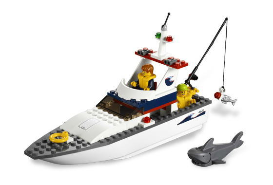 lego city fishing boat