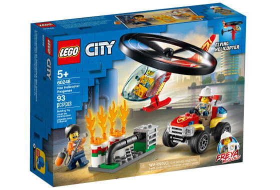 楽天市場】新品 LEGO レゴ シティ 消防 ヘリコプター ブロック