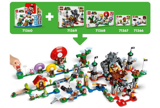 Lego - 【りん様専用】レゴマリオ 71360 40414の