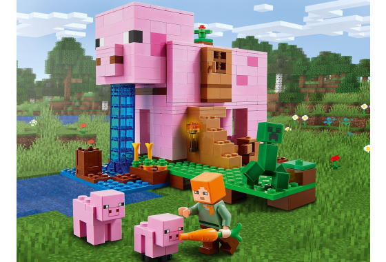 楽天市場 レゴ マインクラフト ブタのおうち 未来屋 楽天市場店