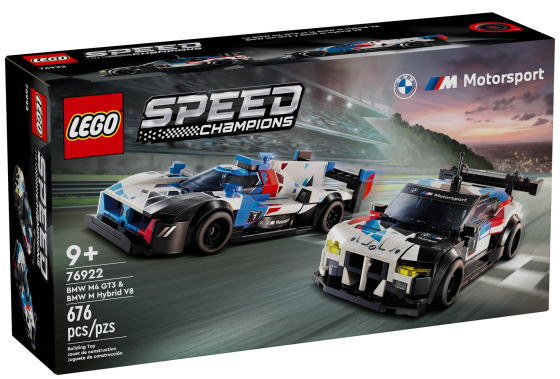 レゴ 素早さはやりっ子 76922 BMW M4 GT3 ＆ BMW M 変わり種 V8 レースカーコンボ