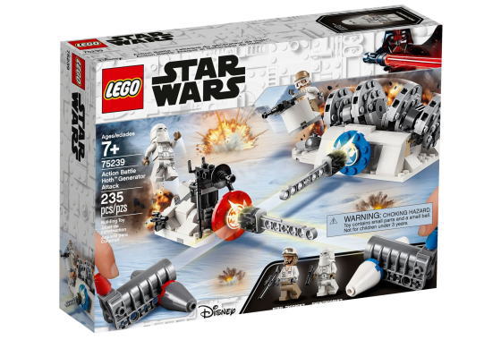 楽天市場】レゴ スターウォーズ 75241 アクションバトル エコー基地で