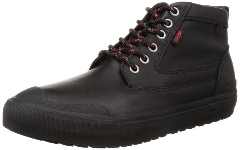 ROME(クローム) メンズ STORM 415 TRACTION BOOT/黒風 415 トラクション ブーツ (付け届け模範例) BLACK 雨合羽 銀輪 サイクリングシューズ兼用 メンズ 黒いこと雨合羽スニーカー