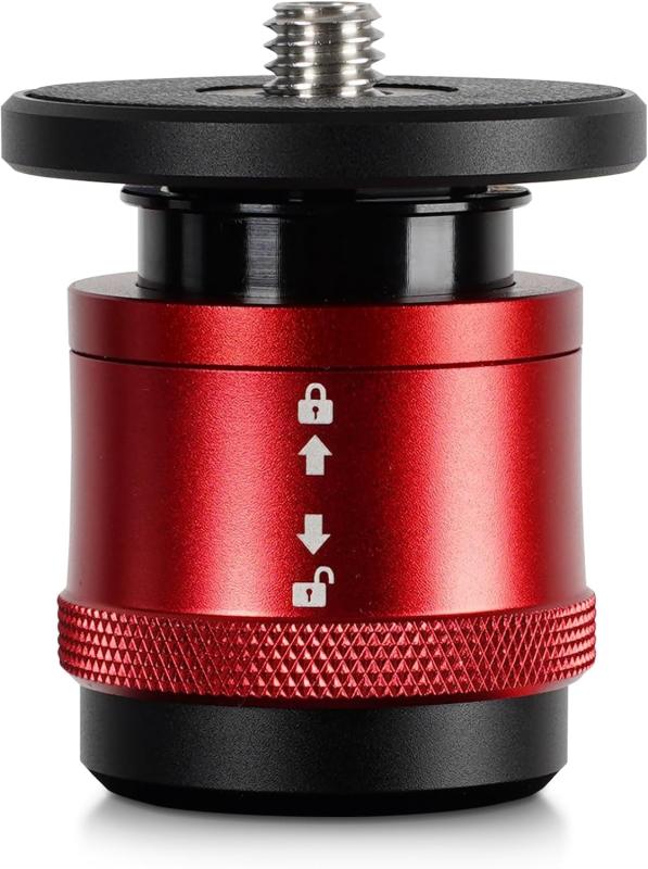 Cobra 3プレート、クイックリリースカメラマウント、クイックリリース三脚一脚マウント、1/4'' & 3/8'' スクリュー、ほとんどの一脚/三脚/スライダー用ユニバーサル、CB3-QRM01画像