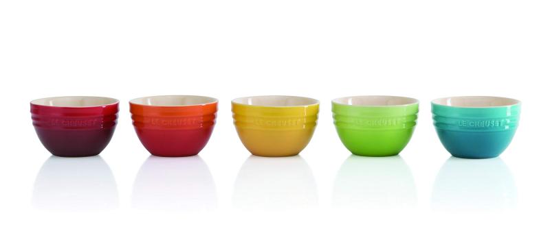 ル・クルーゼ(Le Creuset) 茶碗 上げ米どんぶり鉢 (S) 虹霓 耐熱 耐冷 陰電子領域 オーヴン 相応う 5個 入り口・入口 日本置き目売りわたす品