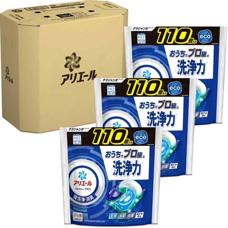 楽天市場】【送料無料】アリエール ジェルボール プロ つめかえ