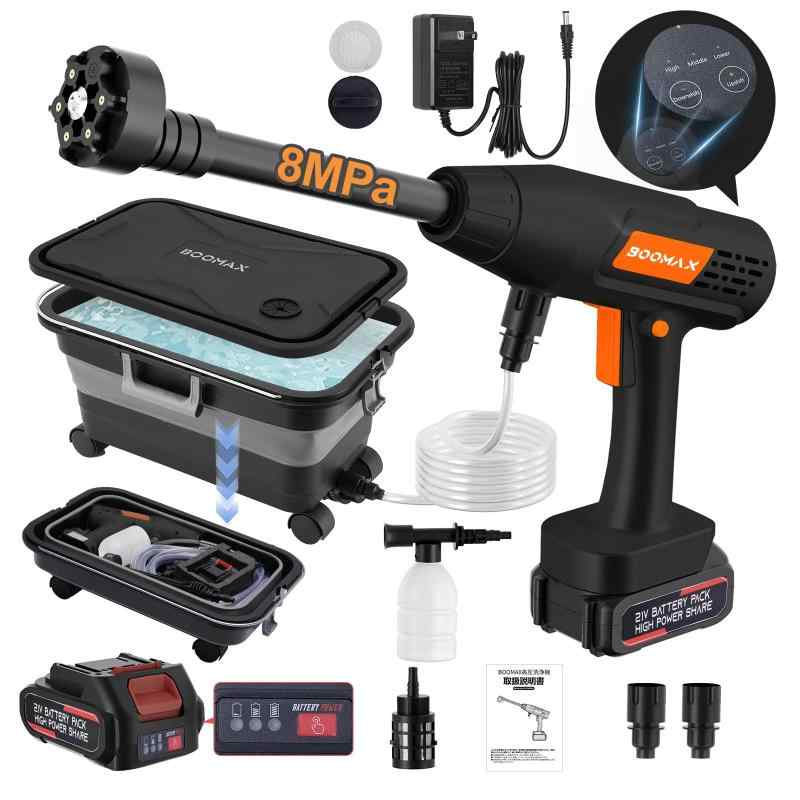 新品 【2024初登場・第4世代】高圧洗浄機コードレスBOOMAX充電式8MPa 81b0qciOfuL._UF350,350_QL80_.jpg