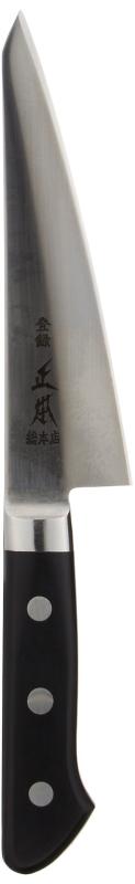 正本総本店 ツバ付骨すき(両刃) 14.5cm ブレード:ハイパーモリブデン鋼、ハンドル:ジュラコン樹脂 日本 AJ301