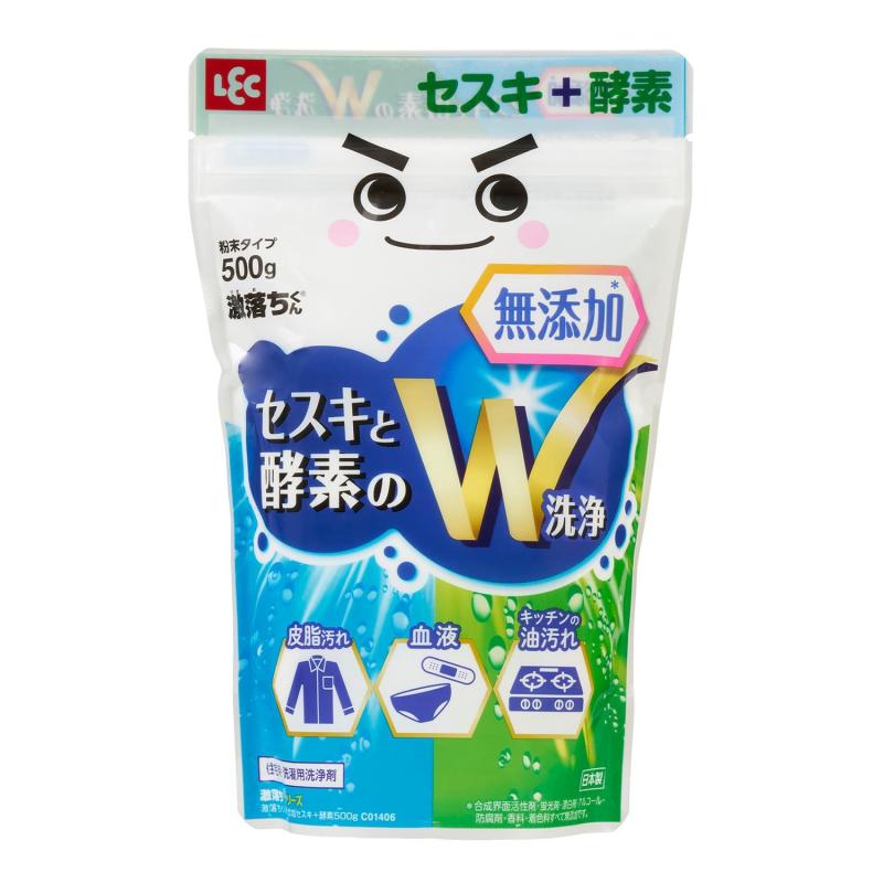 楽天市場】激落ちくん無添加セスキ 酵素 粉末 住宅用洗濯洗剤