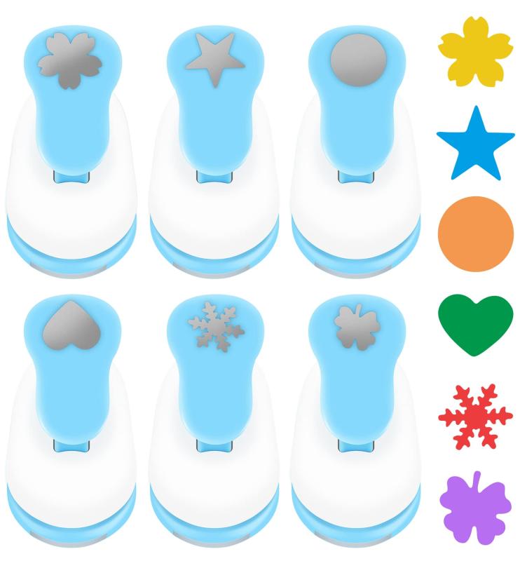 ◇オーダーページ◇  クラフトパンチ / 壁面 楽天市場】クラフトパンチ 6セット ペーパーパンチャー 紙用パンチ