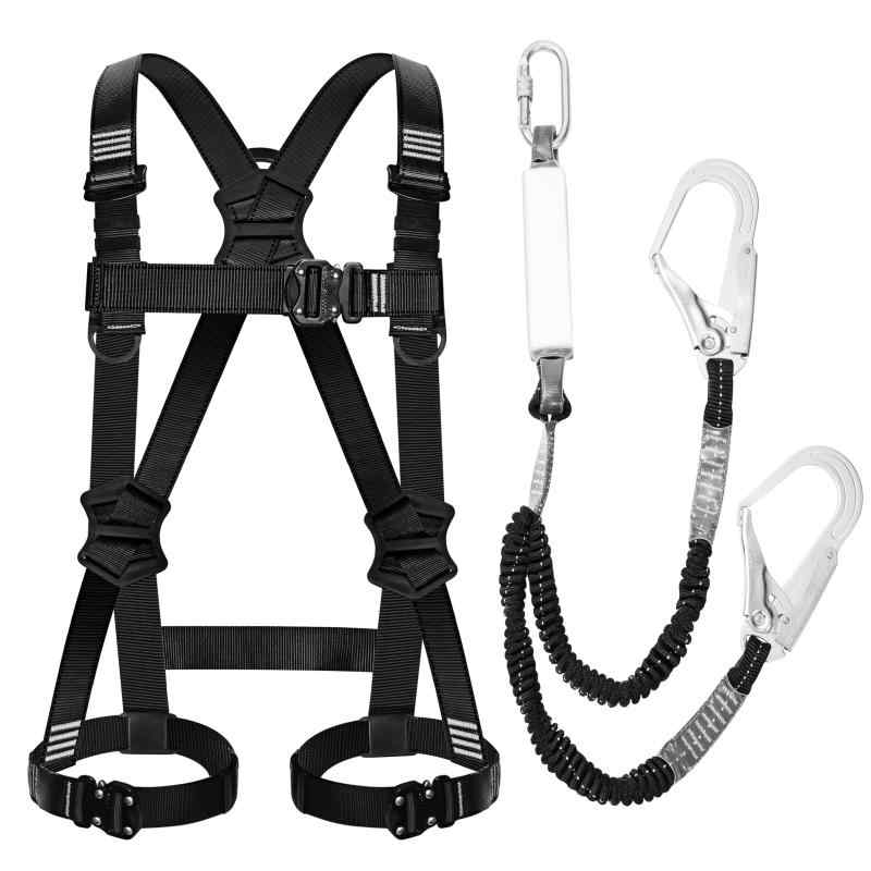 楽天市場】フルハーネス 墜落制止用器具 安全帯 M 新規格 ランヤード付