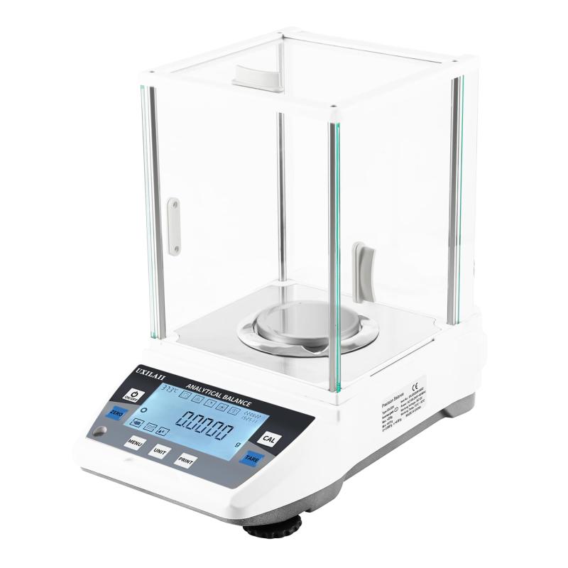 分析天秤0.1mg GN ct DWT mgユニット精密実験室スケール0.0001gデジタル分析スケールRS232インターフェース実験室電子天秤ガラスフロントガラス付きLCDディスプレイ