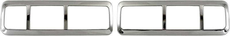 BRIGZ アクティトラック A6 A7 超鏡面ステンレスメッキテールライトリング 2PC TAIL－093 A A6 A7 6 7 アクティ トラック アクテイトラック アクテイ