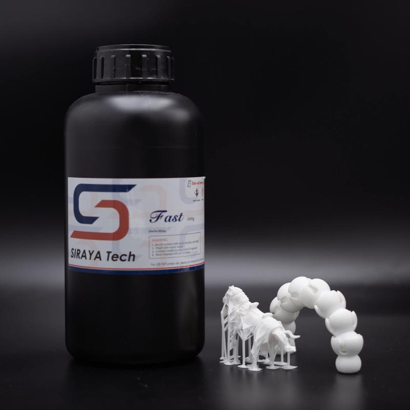Fast - Mecha White - Scratch Resistant Resin designed for moving parts|MIRAIYUKI