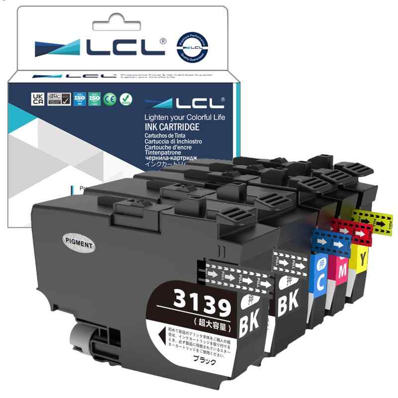 Brother用 ブラザー用 LC3139-4PK LC3139 LC3139BK/C/M/Y（5パック 2ブラック シアン マゼンタ イエロー） 顔料 互換インクカートリッジ 対応機種：MFC-J6999CDW/MFC-J6997CDW/L-J600
