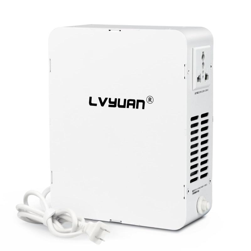 （リョクエン）変圧器 2000VA 2000W 外国で明かり生産品を日本で当て嵌める 昇圧器 昇圧機 引きあげるトランス状態 ワット数トランス状態 100V/110V to 220V/240V 2AC口 身寄り用陰電子式変圧器 軽々しくて パウダーコンパクト 安全性のある 静音