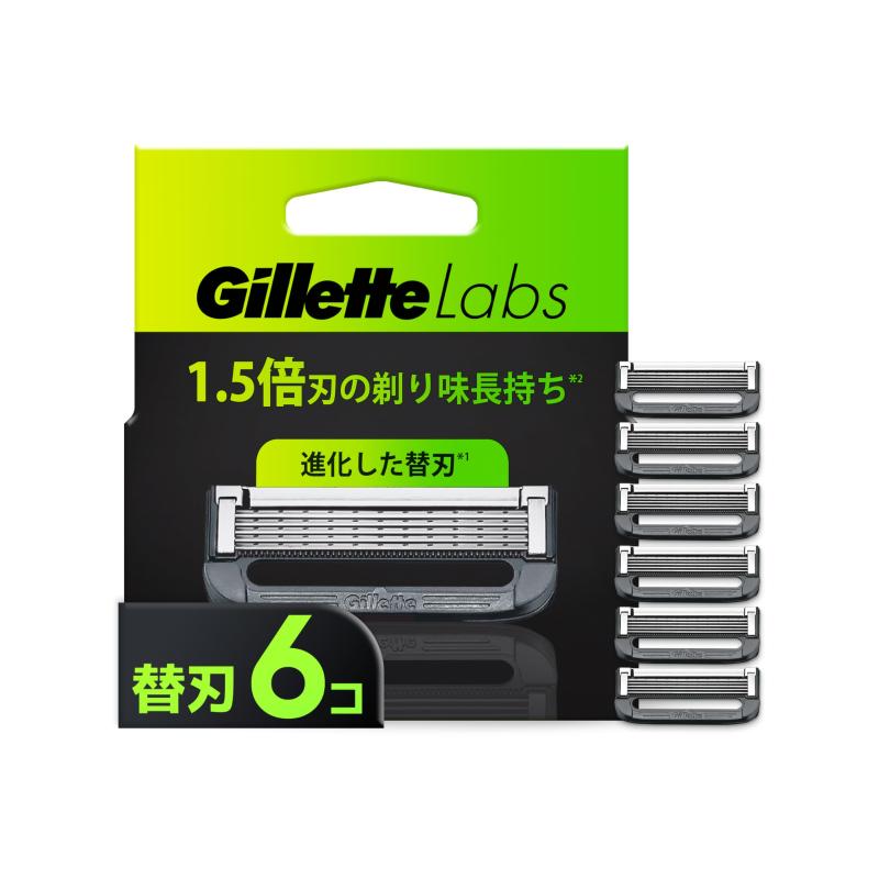 Gillette 髭剃り 本体 替刃 剃刀 メンズ 深剃り ラボ ｜MIRAIYUKI