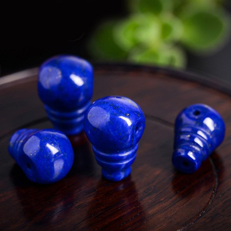 ブレスレット レディース 青金石 ラピスラズリ DIY 散珠 パーツ 星月菩提 菩提樹 藏式 天然石 パワーストーン｜MIRAIYUKI