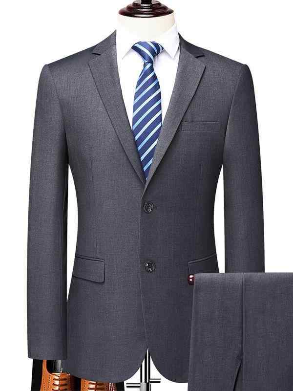 背広 メンズ 成人男性用 商行為 フォーマル 礼服 セットアップ 背広 上衣 スラックス 通い 執務室 御芽出度 寄りあい 年月 薄っぺら 軽さ 伸ばすこと ポリエステル混紡