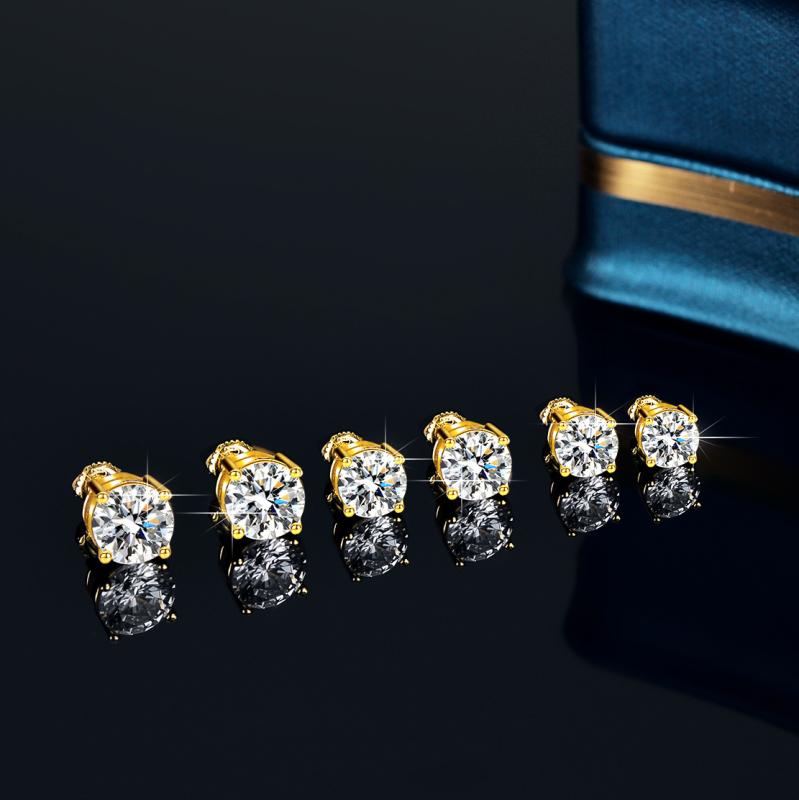 ピアス レディース しろがね色925 成人女性用 スタッドピアス 酸化ジルコニウム モアサナイト K18金メッキ 幾何学学飾りつけ 華燭の典 華燭の典 寄りあい イヤリング 付属品 宝飾品