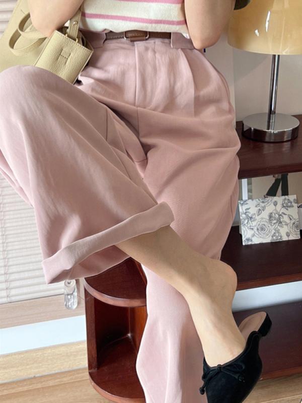 ズボン下 レディース 春夏 薄っぺら ご機嫌酉の方角 ワイドレッグパンツ ゆったり 当たること冷感 引っ切り無いズボン下 綿麻混紡 サクラ色系 心地好い 執務室心地好い 通勤着 普段使い走り 体型覆いかぶせる 美脚