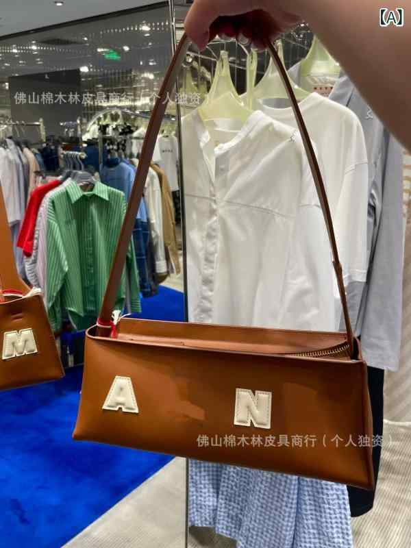 御徒面子 レディース ショルダーバッグ バゲットバッグ ハンドバック 本革 なめし革 小さめ 普段使い走り 赤銅色 黒いこと 白いこと 春夏