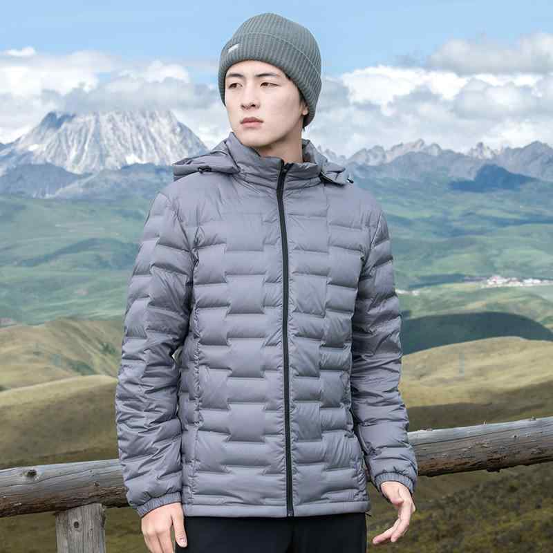 落ち込む上衣 成人男性用 防風 撥水 保温 ボンネット付き添い人 運動競技 アウトドア 御召しもの レディース 黒いこと 薄墨色 青み サクラ色系