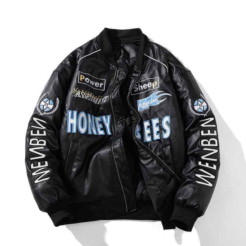 なめし革上衣 メンズ 成人男性用 MA-1 ミリタリー上衣 スタジャン 野球上衣 ライダースジャケット PUなめし革 刺しゅう 肋材 上衣 アウター 表どおり アメカジ 黒いこと 白いこと 赤いこと 緑であること