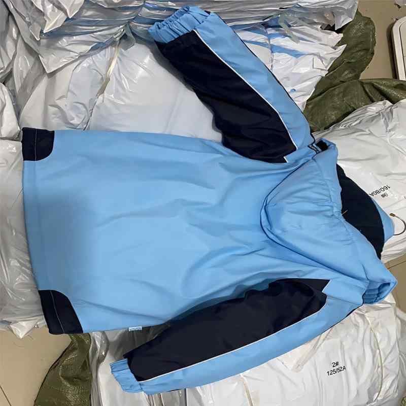 ユニフォーム キッズ 中学生 小学生 防寒着 上衣 アウター 男女兼用 聚??? ポリエステル 裏起毛 秋冬 110糎 120糎 130糎 150糎