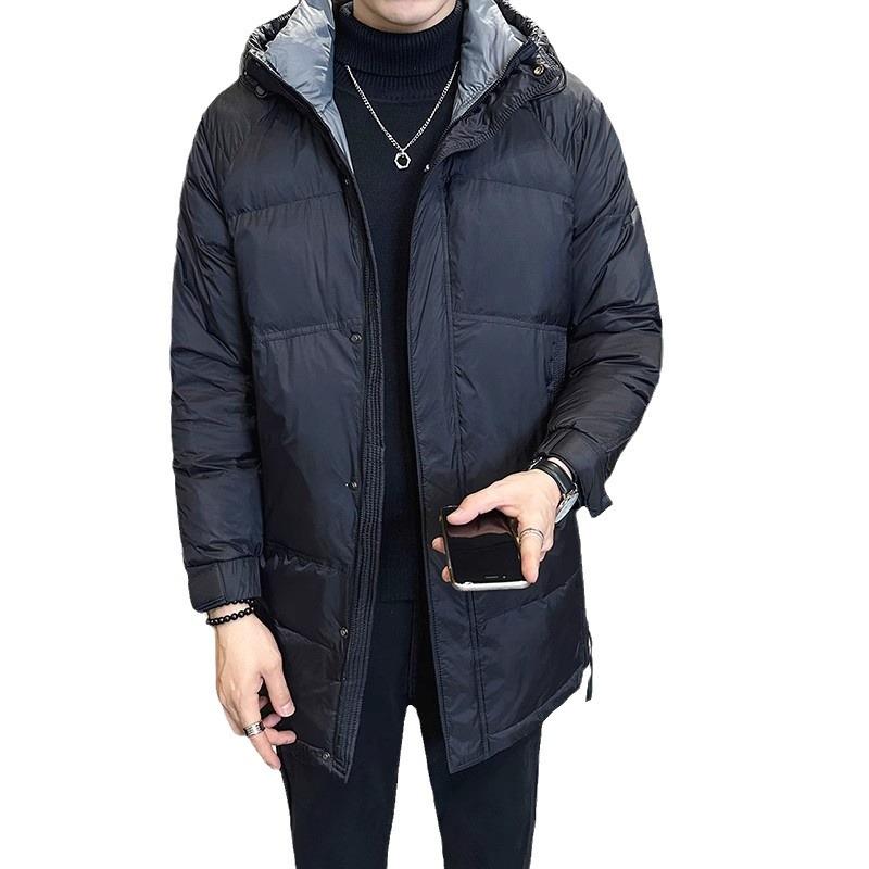 綿毛 落ち込む 上衣 メンズ ボンネット付き添い人 冬 アウター 防寒 生あたたかい 練りあわせる型 遊撃手丈 黒いこと