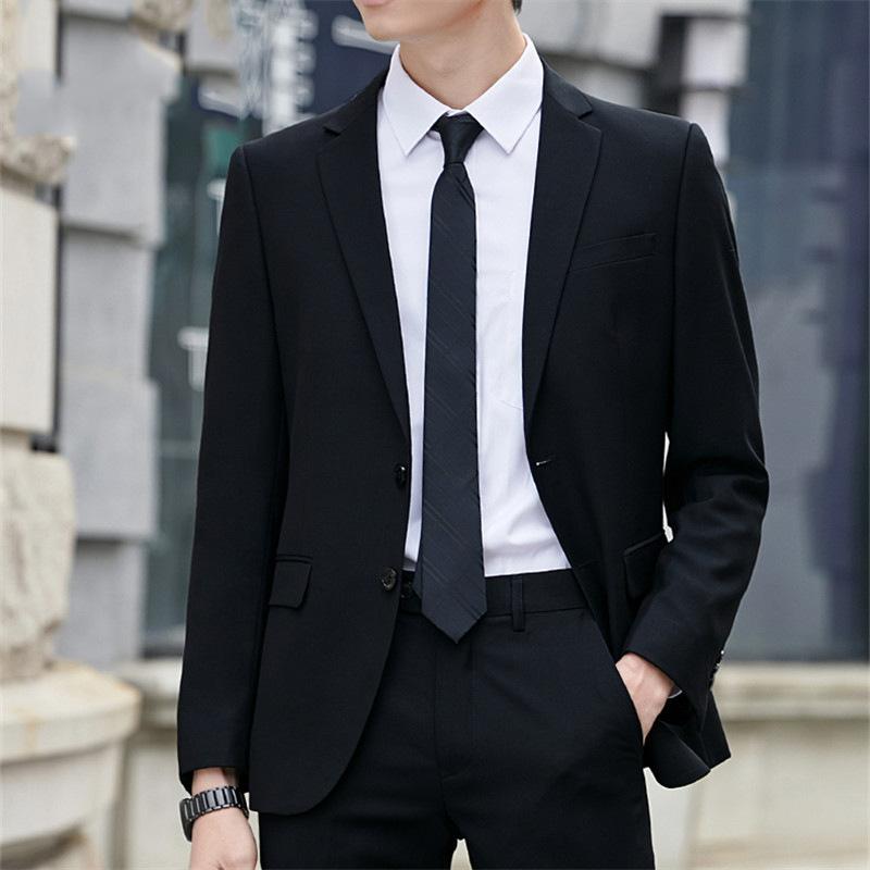背広 メンズ 成人男性用 商行為 フォーマル か細い嵌まる 靉靆たる青色 婚礼の儀 花むこ 礼服 事務室 朦々たる